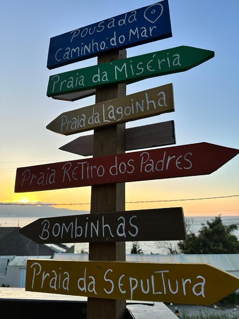 בומבינאס Pousada Caminho Do Mar מראה חיצוני תמונה
